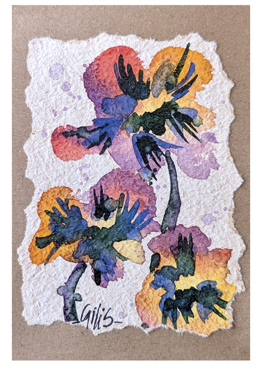 Handgemaakt Bloemenkaartje 2