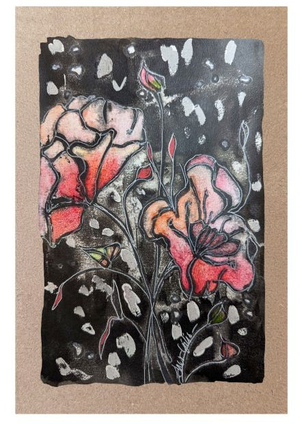 Handgemaakt Bloemenkaartje 5