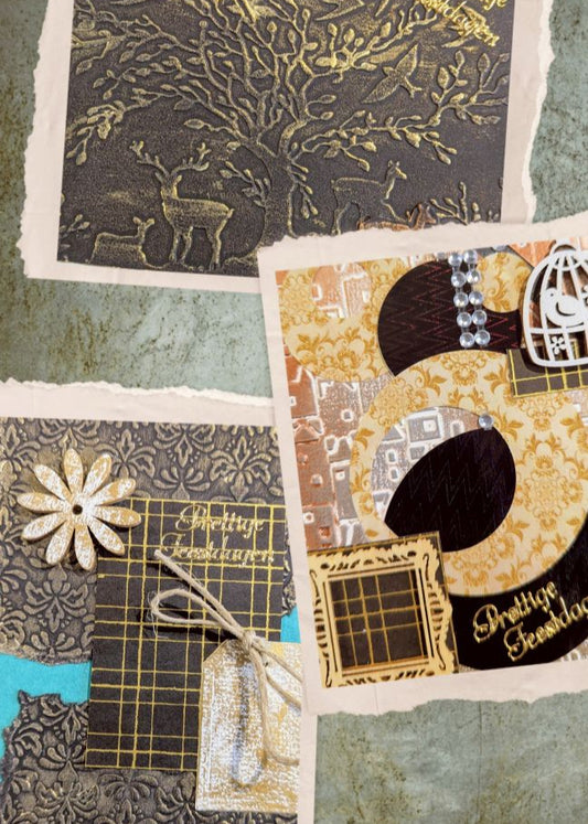 Workshop Kerstkaarten met embossing-techniek en decowax  - 01 Okt 2025 - 16u