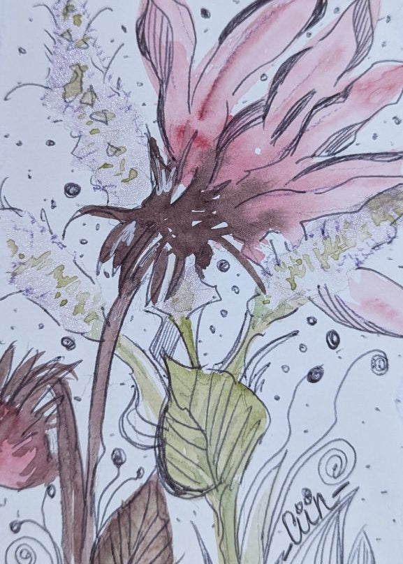 Op aanvraag - Workshop aquarel bloemenschilderij - gevorderden