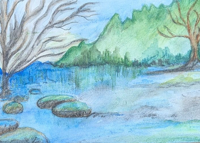 Workshop  landschap met aquarelpotloden - 05 dec 2025 - 19u