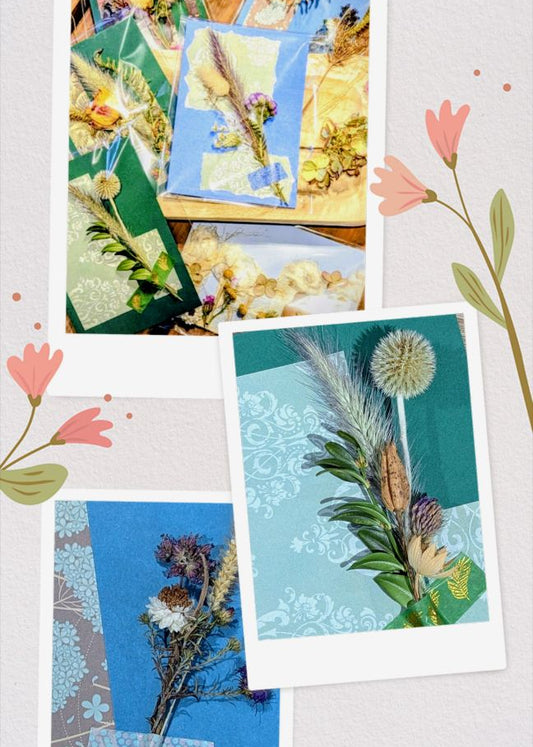 Workshop wenskaarten met droogbloemen - 4 mrt 2026 - 13u