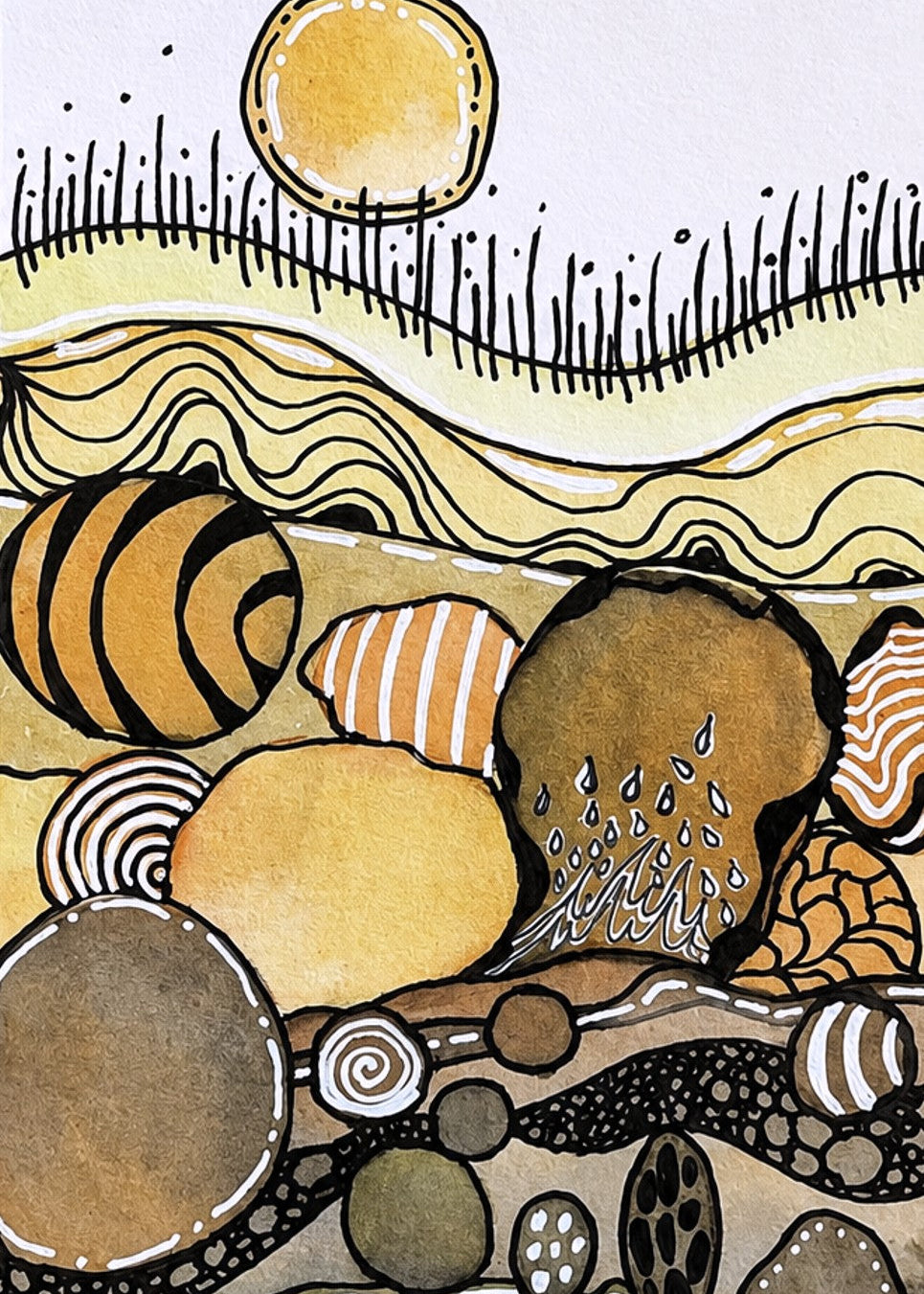 Op aanvraag - Workshop wondere ondergrondse wereld in aquarel