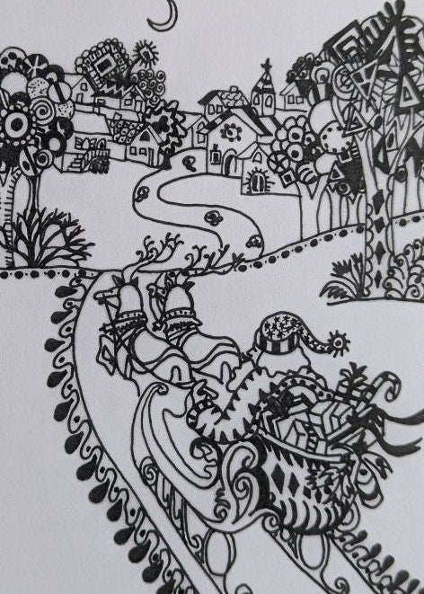 Op aanvraag - Workshop sprookjeslandschap met grafisme